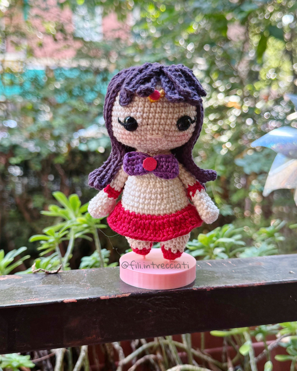 Inspired Sailor Mars doll fanart