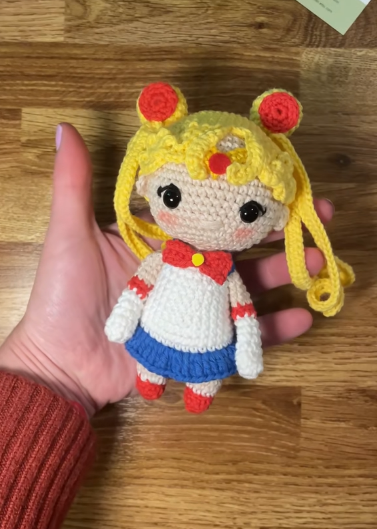 Inspired Sailor Moon fanart doll