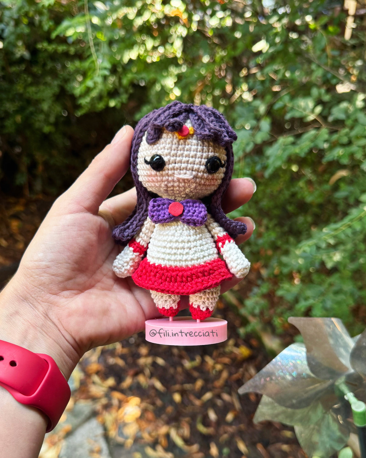 Inspired Sailor Mars doll fanart